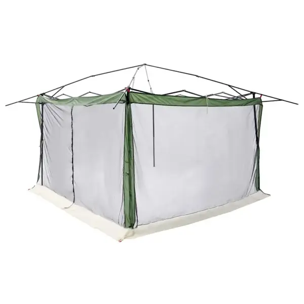 Pere telk varikatusega, roheline, taft, 520 x 520 x 190 cm – 12
