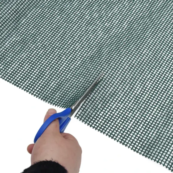 Roheline telgivaip haagissuvilale ja telgile, 3 x 2,5 m, PVC-vahtkattega võrk – 4