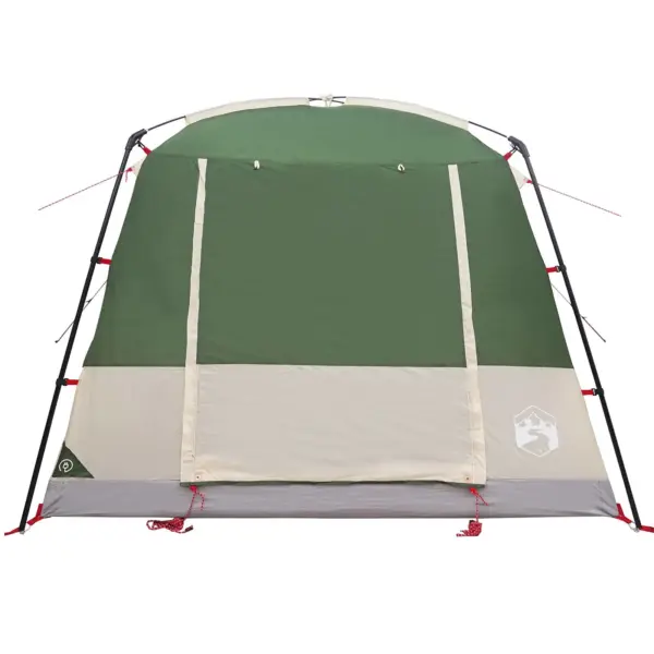 Roheline telk 10 inimesele, 185T polüester PU-kattega, 310 x 310 x 221 cm – 6
