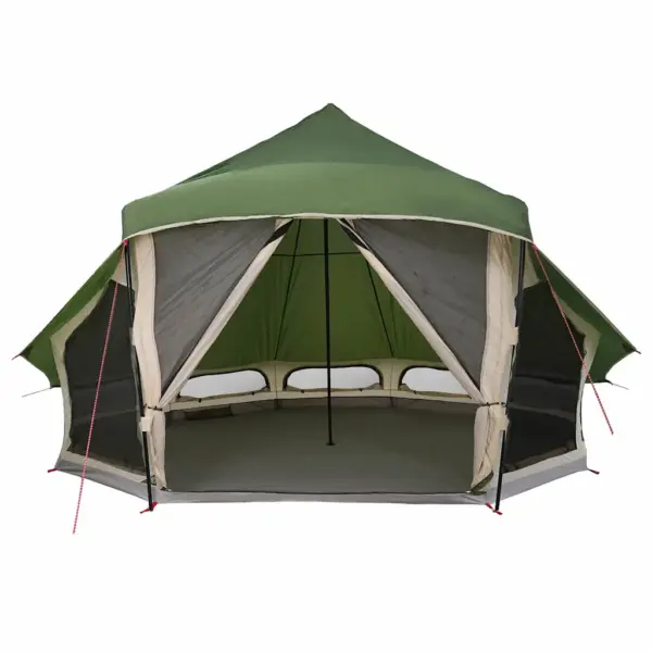 Peretelk tipi katusega, õhuavaga, roheline, 10-le, taft, 508 x 470 x 300 cm – 4