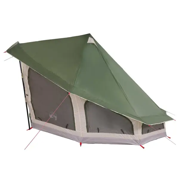 Peretelk tipi katusega, õhuavaga, roheline, 10-le, taft, 508 x 470 x 300 cm – 5