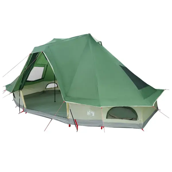 Tipi peretelk õhuavaga, roheline taft, 6-le, 466 x 310 x 240 cm – 2