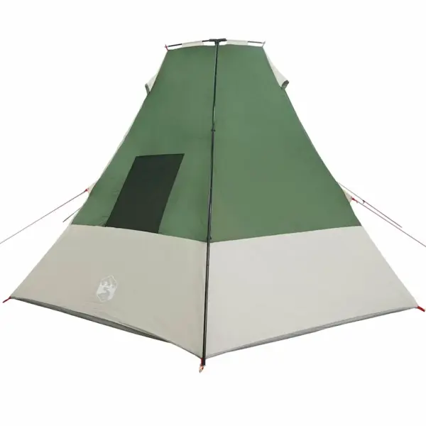 Roheline tipi telk 6-le, õhuavaga, taft, 383 x 338 x 217 cm – 5