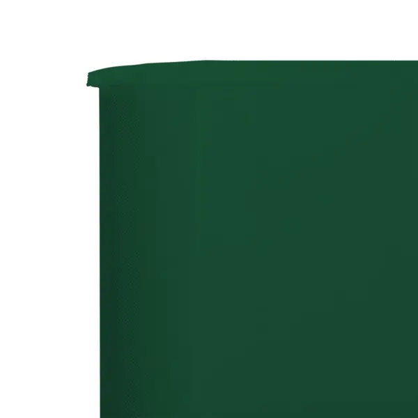 Roheline tuulekaitse sein 3 paneeliga, mittekootud kangas ja puitpostid, 400 x 160 cm - 5