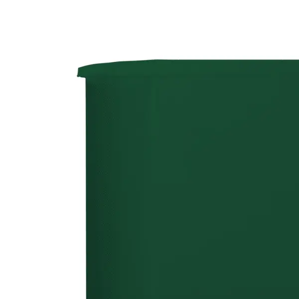3-paneeline tuulekaitse sein mittekootud kangast, roheline, 400 x 120 cm - 4
