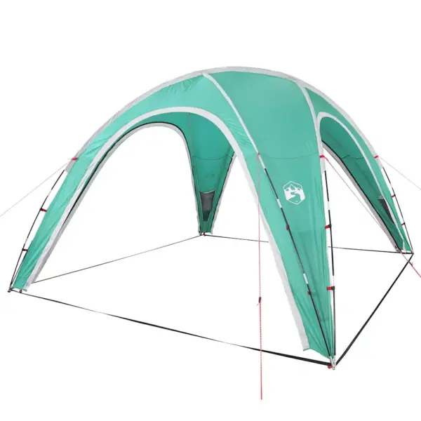 Veekindel roheline peotelk võrguustega, 360 x 360 x 219 cm – 6