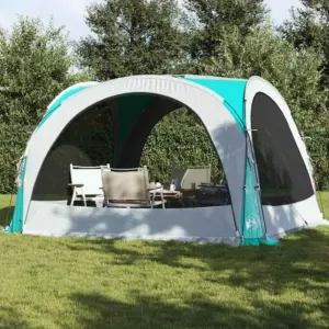 Roheline veekindel peotelk sääsevõrguga, 360 x 360 x 215 cm