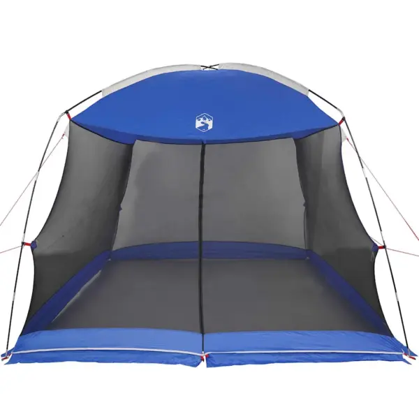 Sääsevõrguga aiatelk katusega, sinine azure, 320 x 320 x 218 cm, UV- ja veekindel – 4