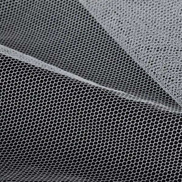 Sääsevõrk voodile 3 avaga, ruudukujuline, valge, 220 x 200 x 210 cm, 2 tk – 5