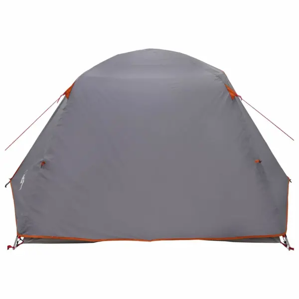 Seljakotitelk 2 inimesele, hall ja oranž, 185T polüester PU-kattega, 220 x 138 x 113 cm – 6