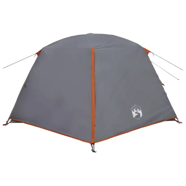 Veekindel seljakotitelk 4 inimesele, hall ja oranž, 185T polüester PU-kattega, 280 x 239 x 138 cm – 5