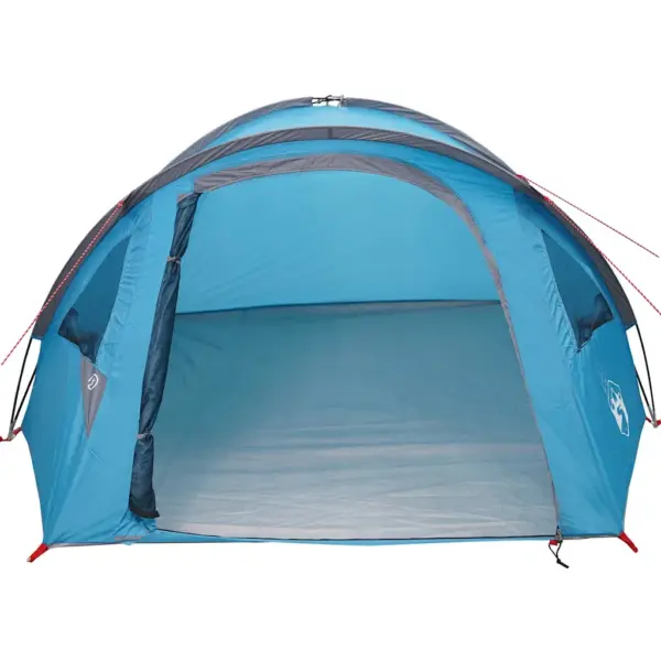 Sinine kuppeltelk kandekotiga, polüester, 308 x 268 x 130 cm – 4