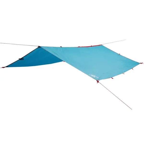 Matka tuulevari, sinine, veekindel 210D Oxford kangas, 300 x 294 cm, kandekotiga – 2
