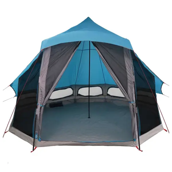 Sinine tipi peretelk varikatusega, taft, 6-le, 404 x 370 x 270 cm – 4
