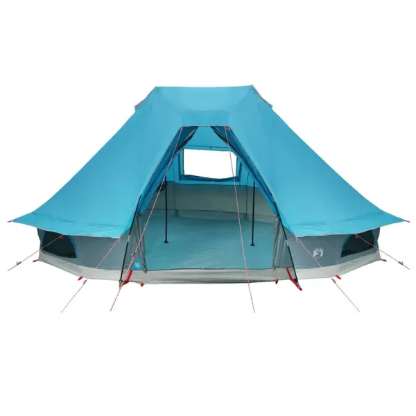 Sinine tipi telk 6-le, taftist, 466 x 310 x 240 cm, kandekotiga – 4