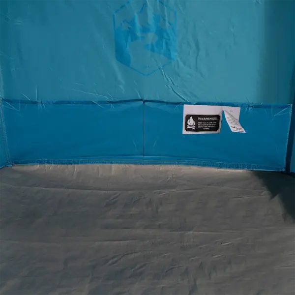 Sinine veekindel hoiutelk, PU-kattega 185T polüester, 198 x 85 x 191 cm – 10
