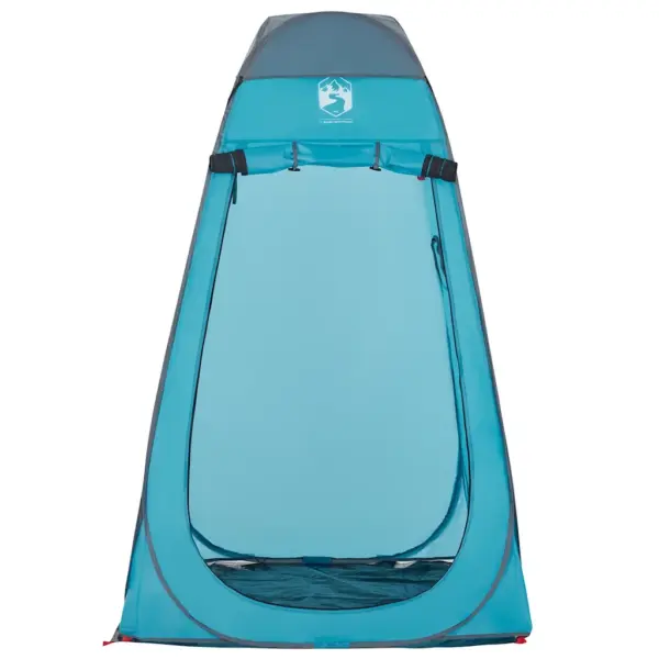 Veekindel pop-up privaatsustelk tualetiks ja riietumiseks, sinine, 120 x 120 x 185 cm – 5
