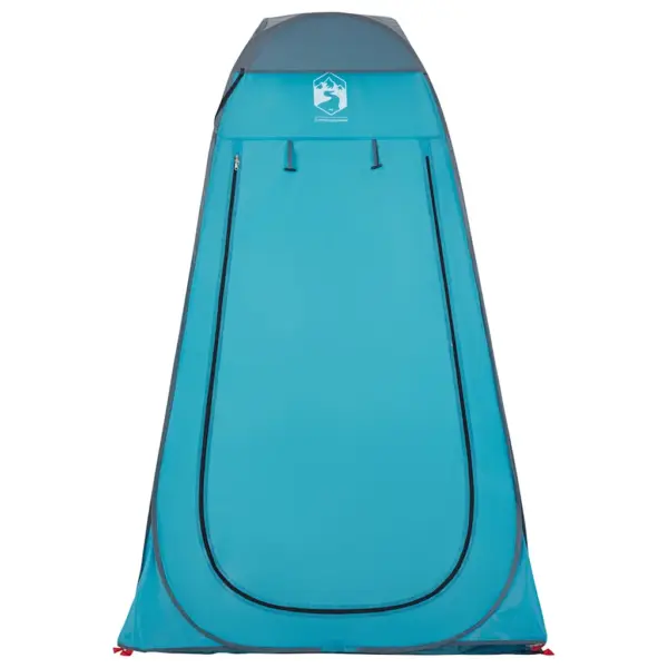 Veekindel pop-up privaatsustelk tualetiks ja riietumiseks, sinine, 120 x 120 x 185 cm – 6