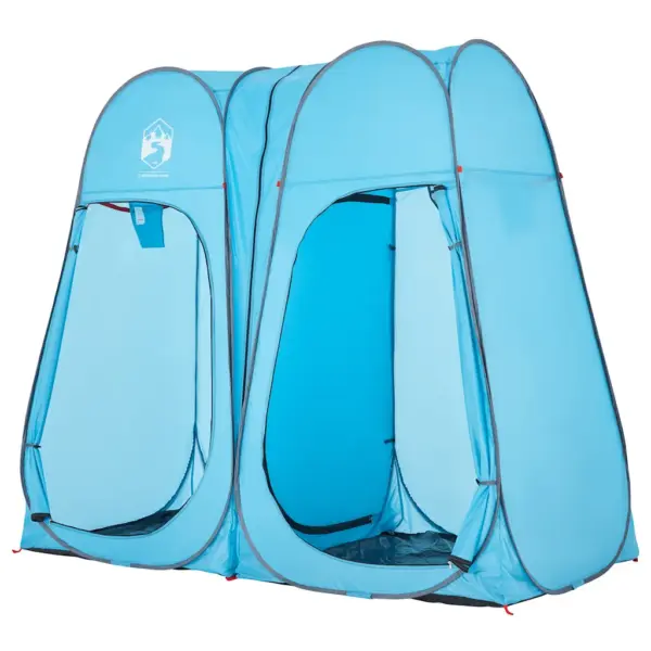 Sinine veekindel pop-up privaatsustelk tualetiks ja riiete vahetamiseks, 233 x 120 x 193 cm – 3