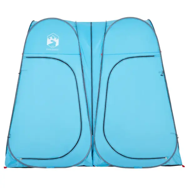 Sinine veekindel pop-up privaatsustelk tualetiks ja riiete vahetamiseks, 233 x 120 x 193 cm – 4