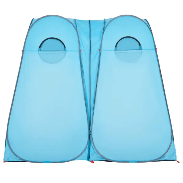 Sinine veekindel pop-up privaatsustelk tualetiks ja riiete vahetamiseks, 233 x 120 x 193 cm – 6
