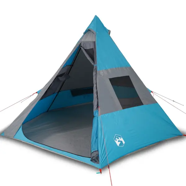 Veekindel sinine tipi-matkatelk 7 inimesele, 350 x 350 x 233 cm – 2