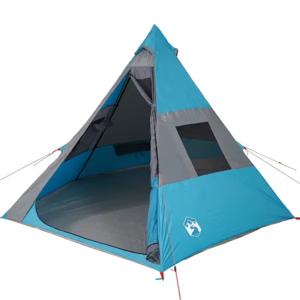 Veekindel sinine tipi-matkatelk 7 inimesele, 350 x 350 x 233 cm – 4