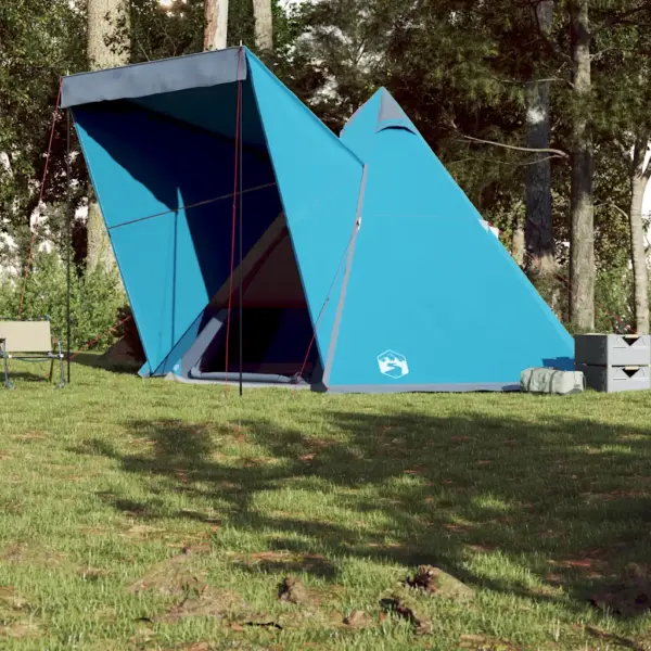 Veekindel tipi peretelk 6 inimesele, sinine, 408 x 350 x 240 cm – 4