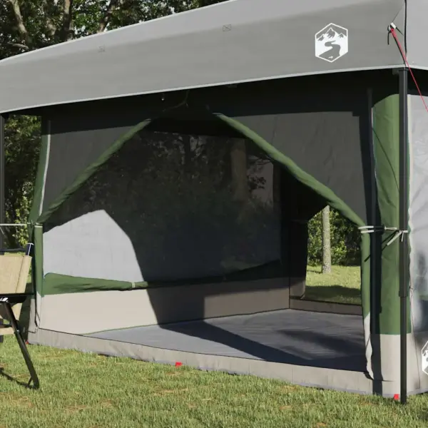 Sisetelk 3 x 3 m varikatusele, 7-le, roheline-hall, 300 x 300 x 250 cm – 4