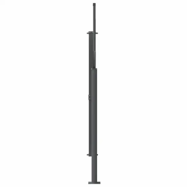 Sissetõmmatav külgmarkiis terrassile, 100% polüester, terasraam – 2