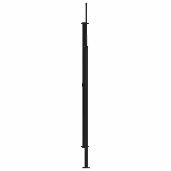 Sissetõmmatav külgvarikatus privaatsuse ja tuulekaitsega, liivakarva polüester, 600 x 220 cm – 3