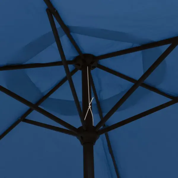 Taevasinine päikesevari kallutatava metallpostiga, 300 cm – 5