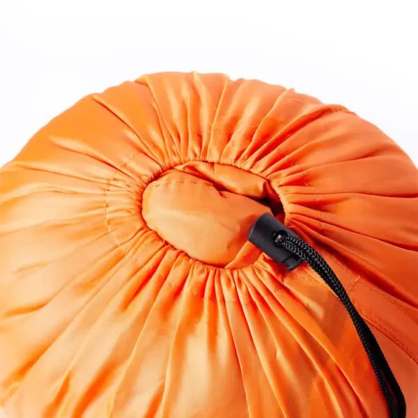 Täiskasvanute 3-hooaja magamiskott matkamiseks kandekotiga, oranž-must, 190 x 72 cm – 3
