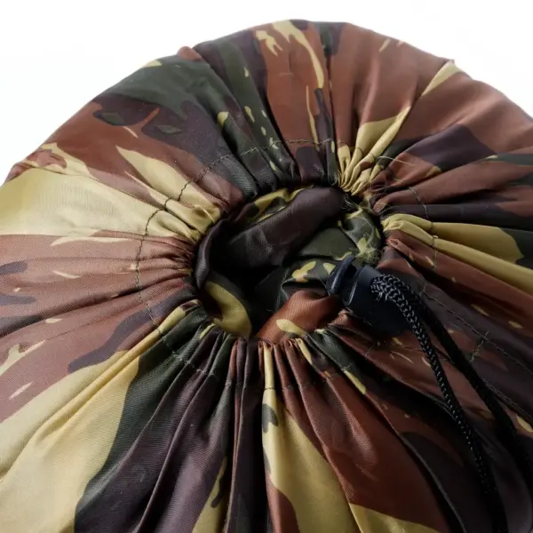 Täiskasvanute kamuflaaž magamiskott 3–4 hooajaks, 220 x 83 cm, 190T polüester, PP-vatiiniga, kandekotiga – 3