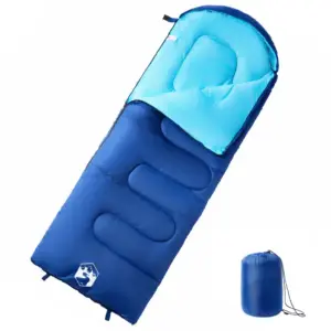 Täiskasvanute magamiskott 3–4 hooajaks, 0–10 °C, tumesinine-sinine, 220 x 83 cm