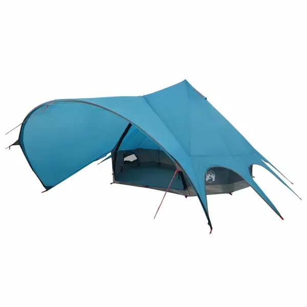 Teepee pere telk 7 inimesele, sinine-hall, 600 x 600 x 347 cm – 2