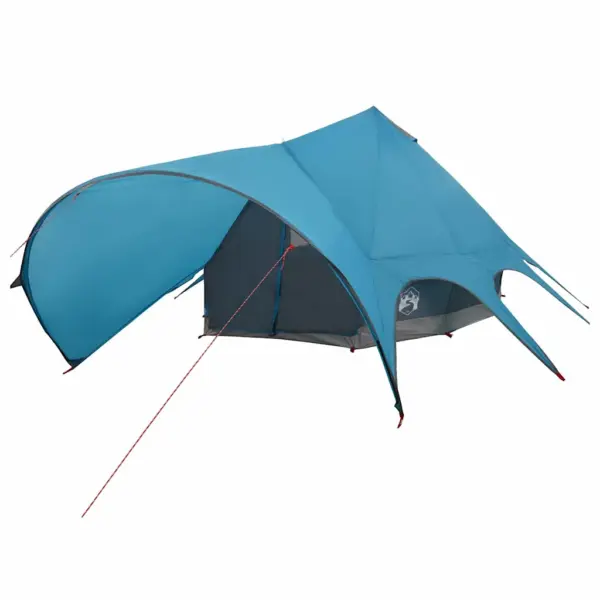 Teepee pere telk 7 inimesele, sinine-hall, 600 x 600 x 347 cm – 4
