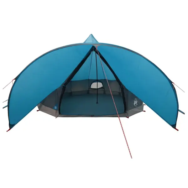 Teepee pere telk 7 inimesele, sinine-hall, 600 x 600 x 347 cm – 6