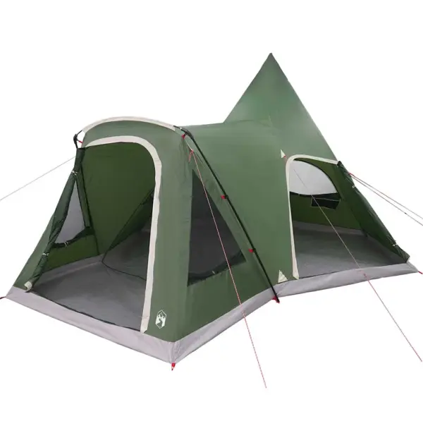 Teepee peretelk 5 inimesele, roheline, 545 x 450 x 295 cm – 2