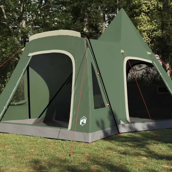Teepee peretelk 5 inimesele, roheline, 545 x 450 x 295 cm – 3