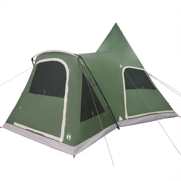 Teepee peretelk 5 inimesele, roheline, 545 x 450 x 295 cm – 4
