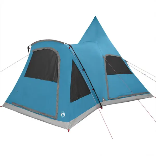 Teepee peretelk 5-le, sinine, vettpidav ja UV-kaitsega 185T polüester, 545 x 450 x 295 cm – 4