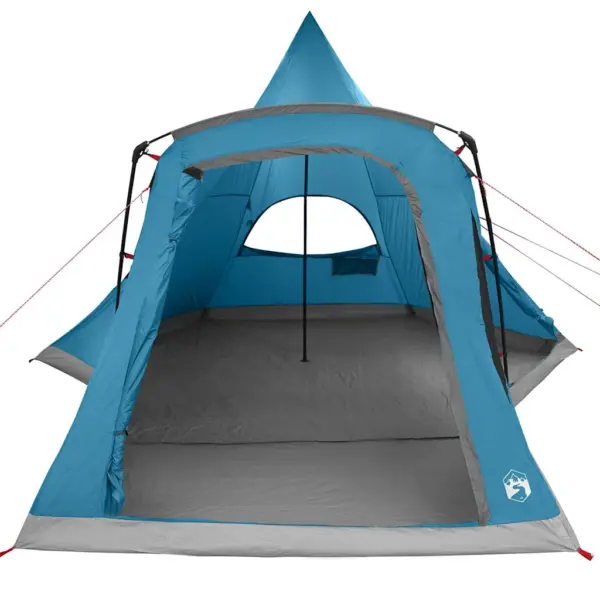 Teepee peretelk 5-le, sinine, vettpidav ja UV-kaitsega 185T polüester, 545 x 450 x 295 cm – 5