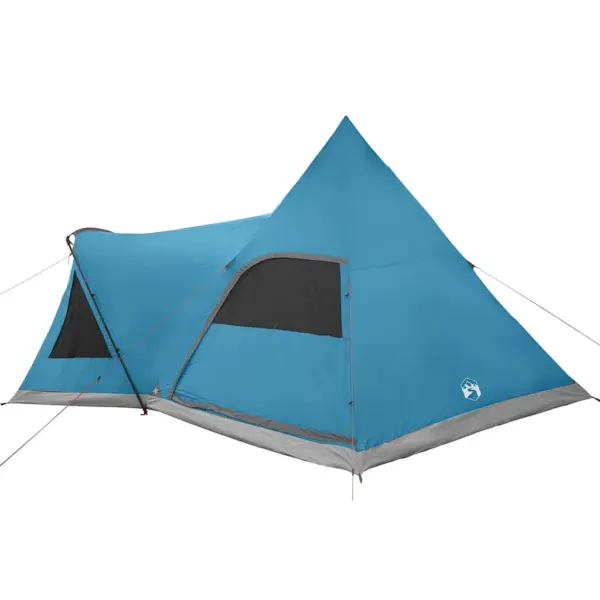 Teepee peretelk 5-le, sinine, vettpidav ja UV-kaitsega 185T polüester, 545 x 450 x 295 cm – 7