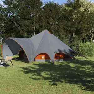 Teepee peretelk 9-le, veekindel, hall ja oranž, 502 x 502 x 297 cm