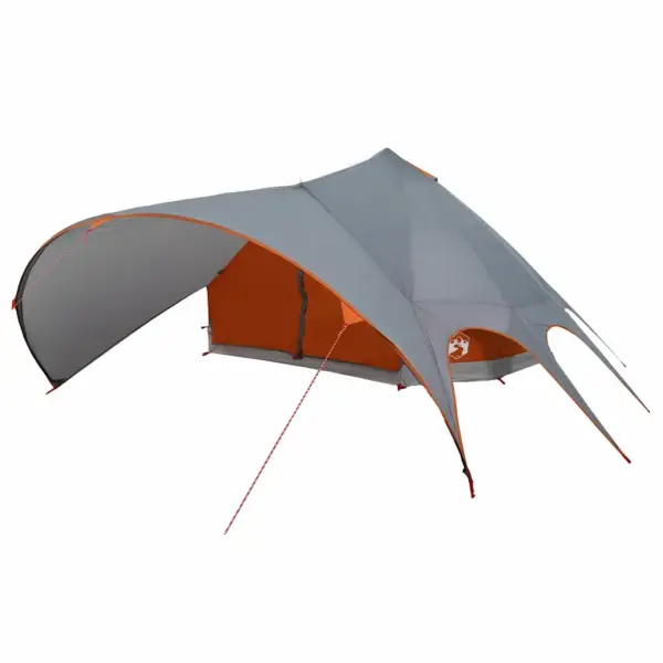 Teepee peretelk 9-le, veekindel, hall ja oranž, 502 x 502 x 297 cm – 4