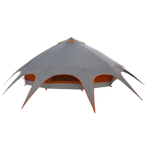 Teepee peretelk 9-le, veekindel, hall ja oranž, 502 x 502 x 297 cm – 8