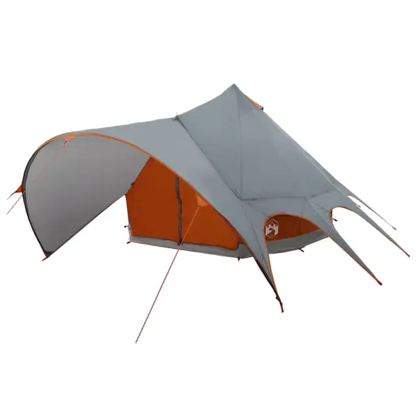 Pere teepee-telk 5 inimesele, hall/oranž, 415 x 415 x 247 cm – 4
