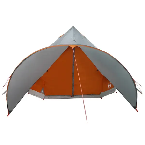 Pere teepee-telk 5 inimesele, hall/oranž, 415 x 415 x 247 cm – 5