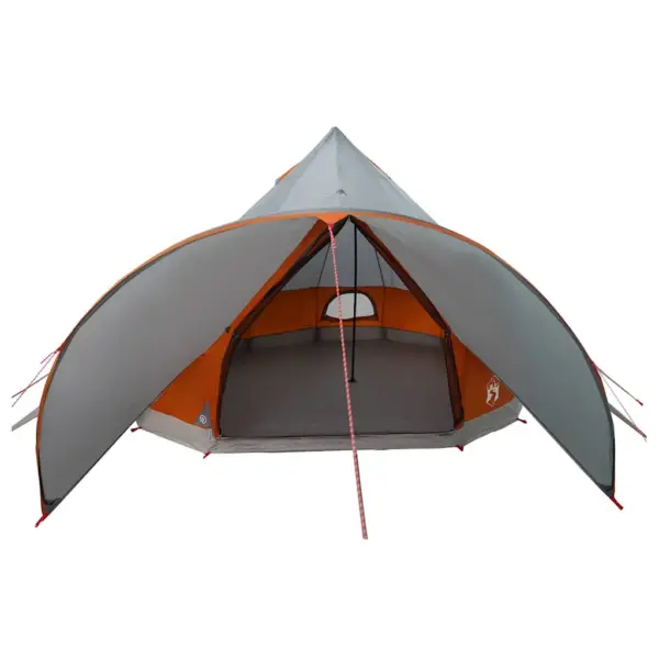 Pere teepee-telk 5 inimesele, hall/oranž, 415 x 415 x 247 cm – 6